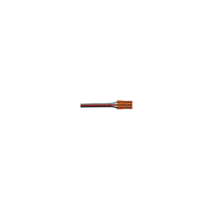 CONECTOR SERVO NARANJA JR con 30cm de cable 0,30mm2 TY 1