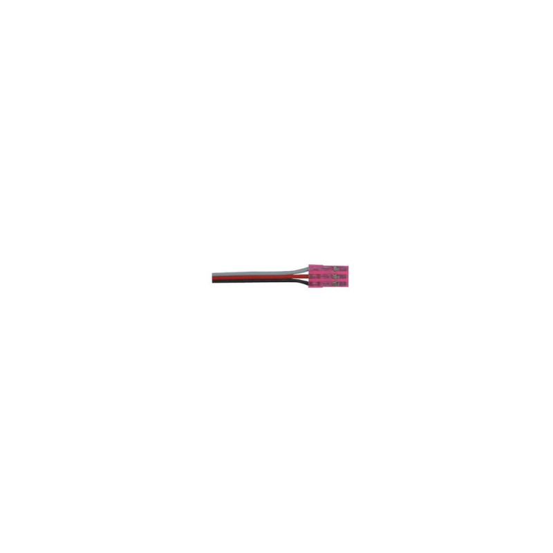 SERVO PINK JR CONNECTOR with 30cm of wire 0,15mm2 TY 1
