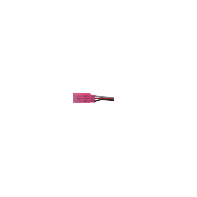 PINK JR FEMALE CONNECTOR with 30cm of wire 0,15mm2 TY 1