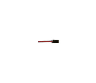SERVO CONNECTOR BLACK JR with 30cm of wire 0,15mm2 TY 1