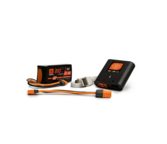 Spektrum Smart S120 G2 charger + 1x Smart 3S 850mAh battery