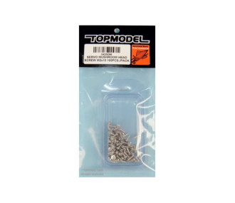 SERVO SCREW 2,2x10mm 20pcs TOPMODEL