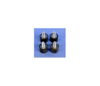 SILENT-BLOC Ø10mm M4 4pcs FAMOTEC

Translation:
SILENT-BLOC Ø10mm M4 4pcs FAMOTEC

(Note: "Silent-bloc" is a technical term for a type of vibration damper or rubber mounting, and is often used unchanged in English technical contexts. If you want a more de