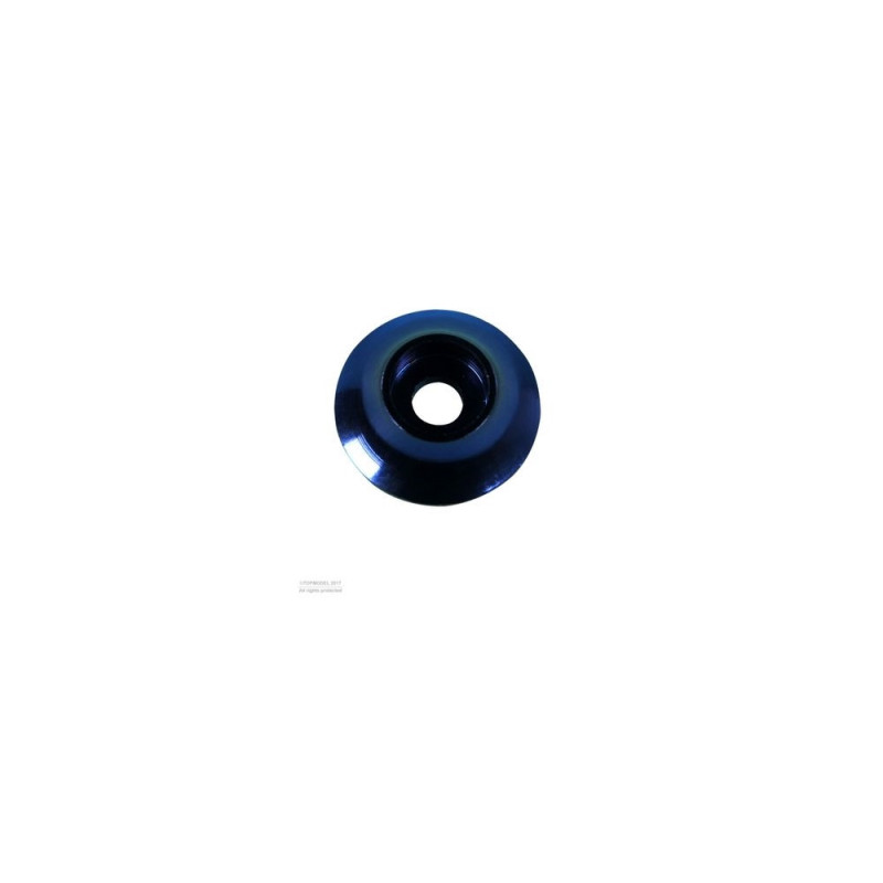 CUVETTE ALU BLEU KUZA POUR VIS M3/4-40 10pcs