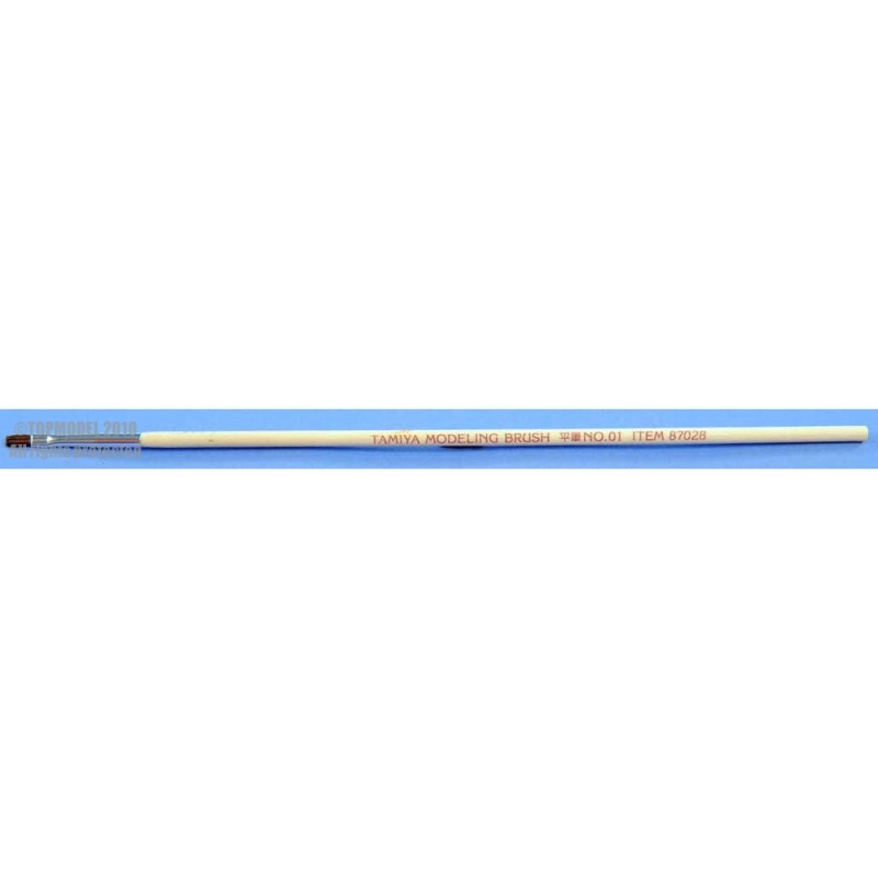FLAT BRUSH N°1 TAMIYA