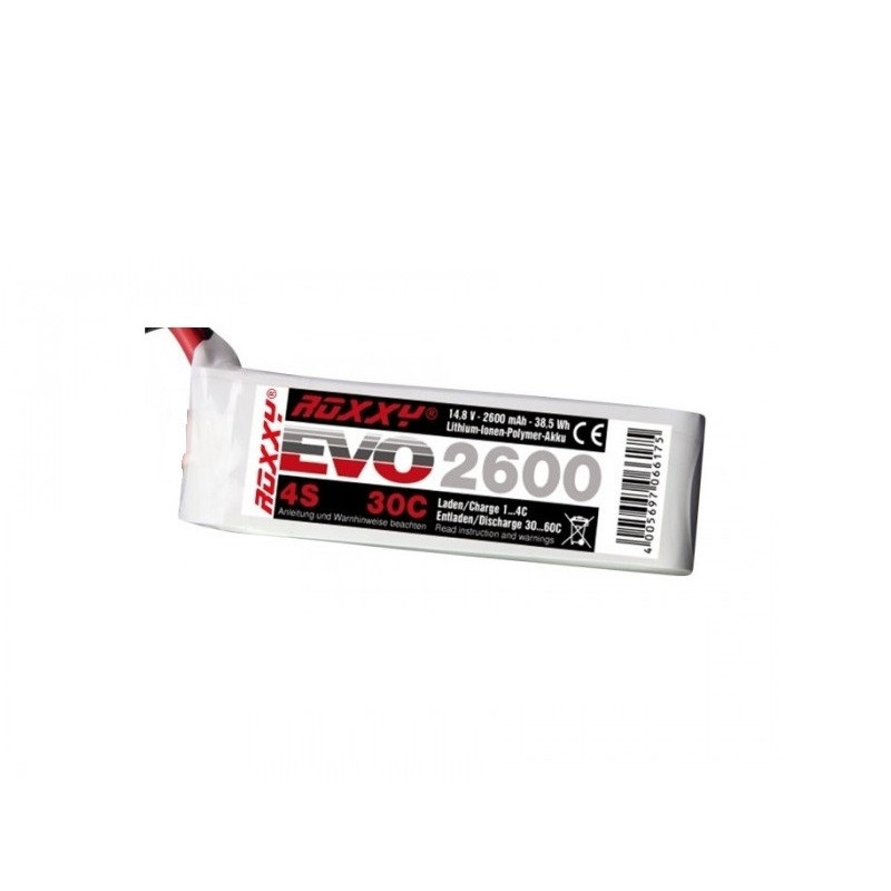 Accu Lipo ROXXY EVO 4S 2600mAh 40C