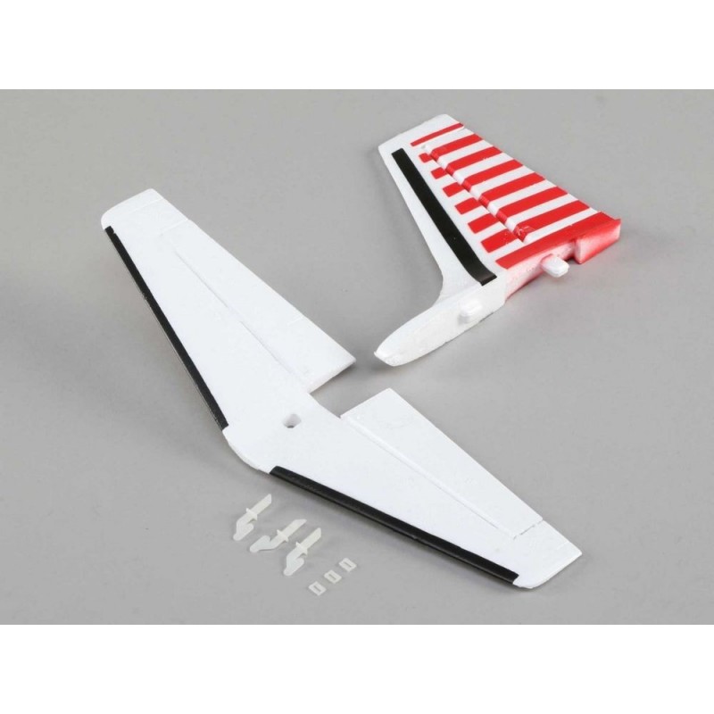 Tail Set: UMX Aero Commander

This phrase in French and English is actually identical because it is the product name and a technical term. "Tail Set" refers to the assembly of tail components for the UMX Aero Commander model aircraft. No translation is ne