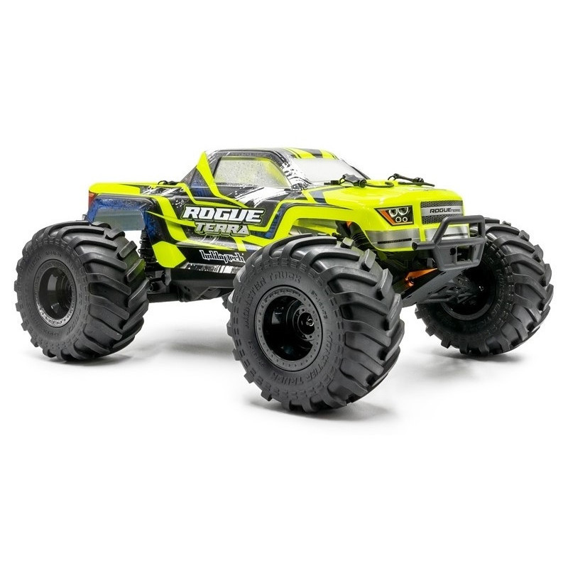 Monster ROGUE TERRA Amarillo Cepillado 1/10 4x4 RTR HOBBYTECH