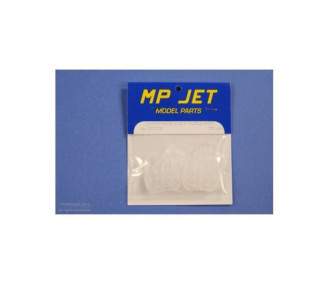 CHARNIERE FLEX ARRONDIE 15x22mm MP JET 12pcs