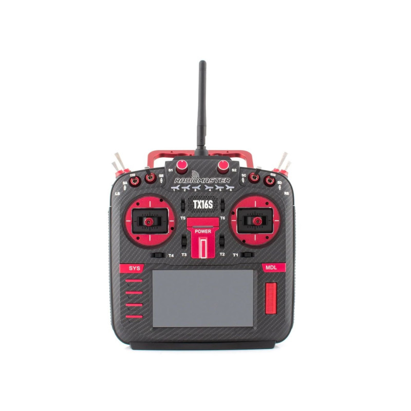 RadioMaster TX16s MKII MAX 4in1 Red 16ch 2,4GHz