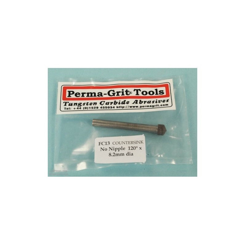 FRAISE 120° SANS GUIDE DIAM 8.2mm PERMA-GRIT