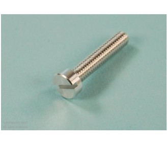 TORNILLO ALUMINIO Cabeza partida M4x20 mm