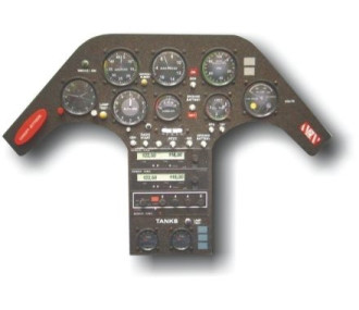 Sukhoi 26-31 1:4 instrument panel construction kit
