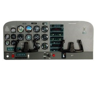 Cessna 172 1:4 instrument panel construction kit