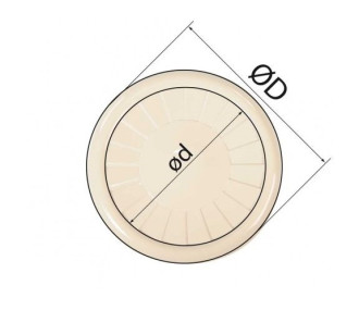 Diaphragme factice 125mm