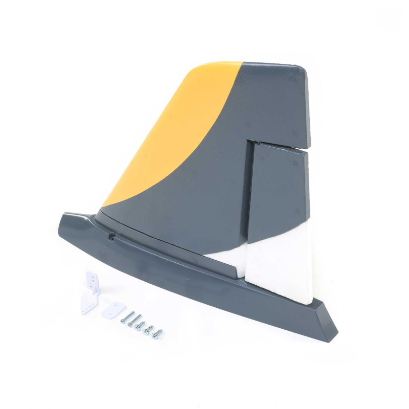 Vertical Fin Assembly: Habu SS 70mm E-Flite