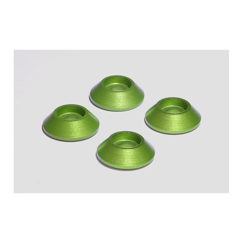 Alu. Anodized Washer Sets 4mm