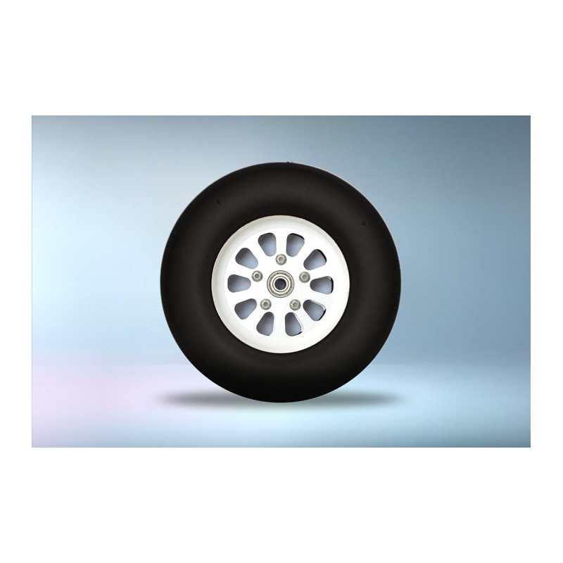 Optional Wheels With Aluminum Anodized Hub 100mm