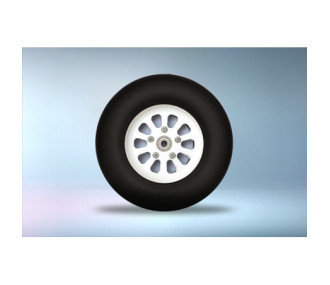 Optional Wheels With Aluminum Anodized Hub 130mm