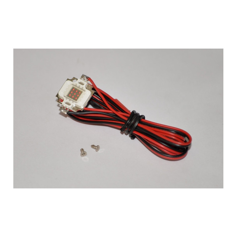 Aile de navigation lumière rouge