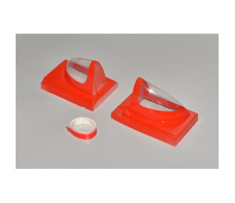 The French text you provided is: "Plastic cover Wing Led PH087."

This appears to already be in English, or it is a product name/description that is not in French. If you intended to provide a French sentence, please provide the French text you wish to ha