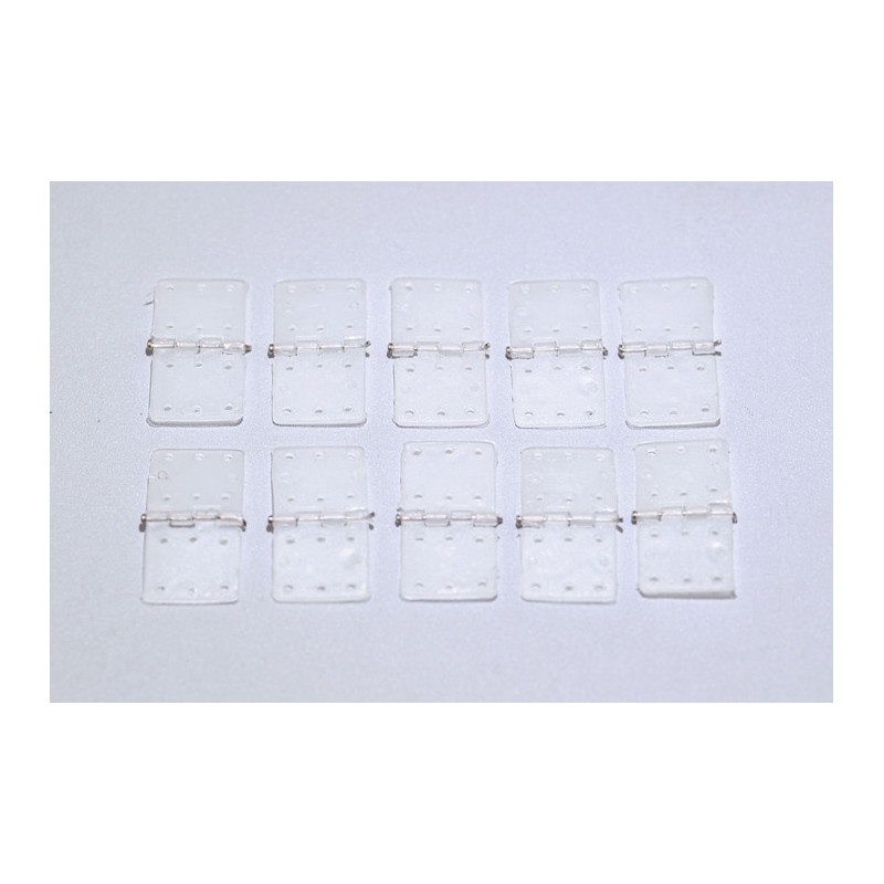 Plastic Plate Hinges (10pcs)