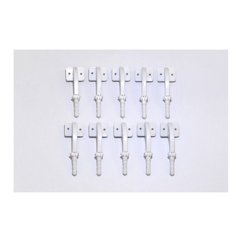 Charnières à goupille en plastique (10 pièces)