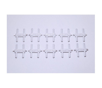 Plastic Pin Hinges Twin (10pcs)