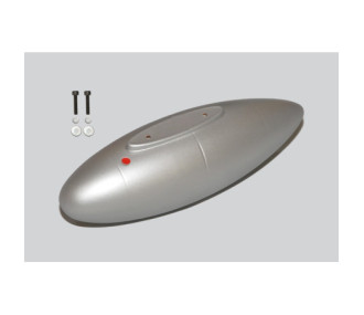 Réservoir externe en plastique pour P40 Kitty Hawk taille 91/15cc

Translation:
Plastic external tank for P40 Kitty Hawk size 91/15cc
