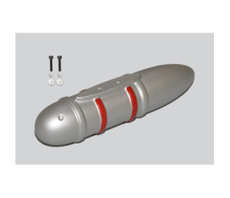 Réservoir externe en plastique pour P47 Thunderbolt taille 15-20cc

Translation:
Plastic external tank for P47 Thunderbolt, size 15-20cc
