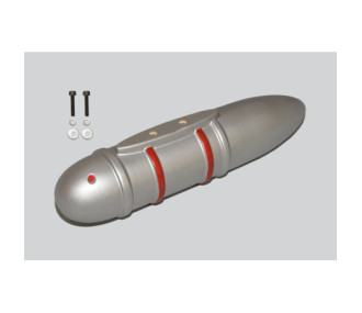 Réservoir externe en plastique pour Zero A6M taille 30-38cc

Translation:
Plastic external tank for Zero A6M size 30-38cc