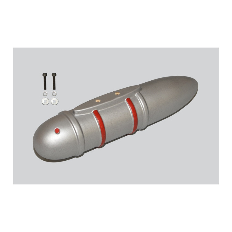 Réservoir externe en plastique pour Zero A6M taille 30-38cc

Translation:
Plastic external tank for Zero A6M size 30-38cc