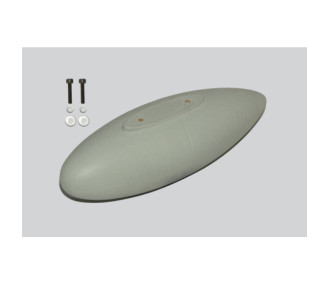 Réservoir externe en plastique pour P40 Warhawk taille 35-55cc

Translation:
Plastic external tank for P40 Warhawk size 35-55cc