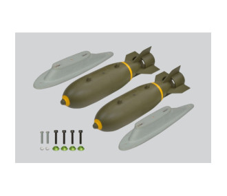 Bomba De Plástico Para P47 Thunderbolt Tamaño 35-55cc