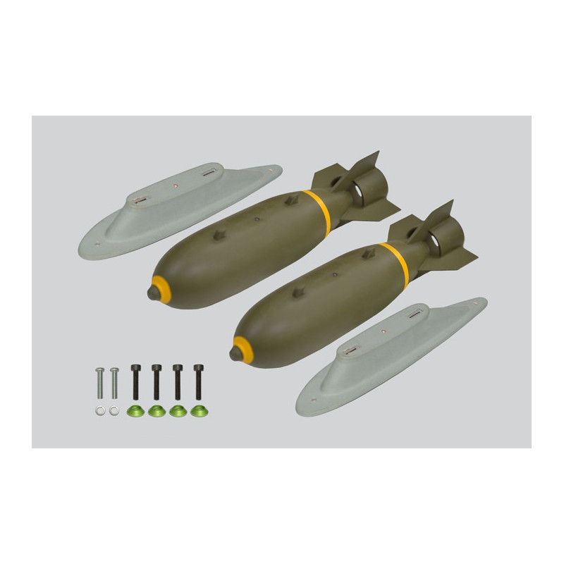 Bomba De Plástico Para P47 Thunderbolt Tamaño 35-55cc