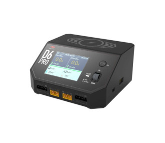 Ladegerät D6 Pro YUKI Dual Smart Charger AC/DC 2 x 325W 16A LCD-Farbbildschirm