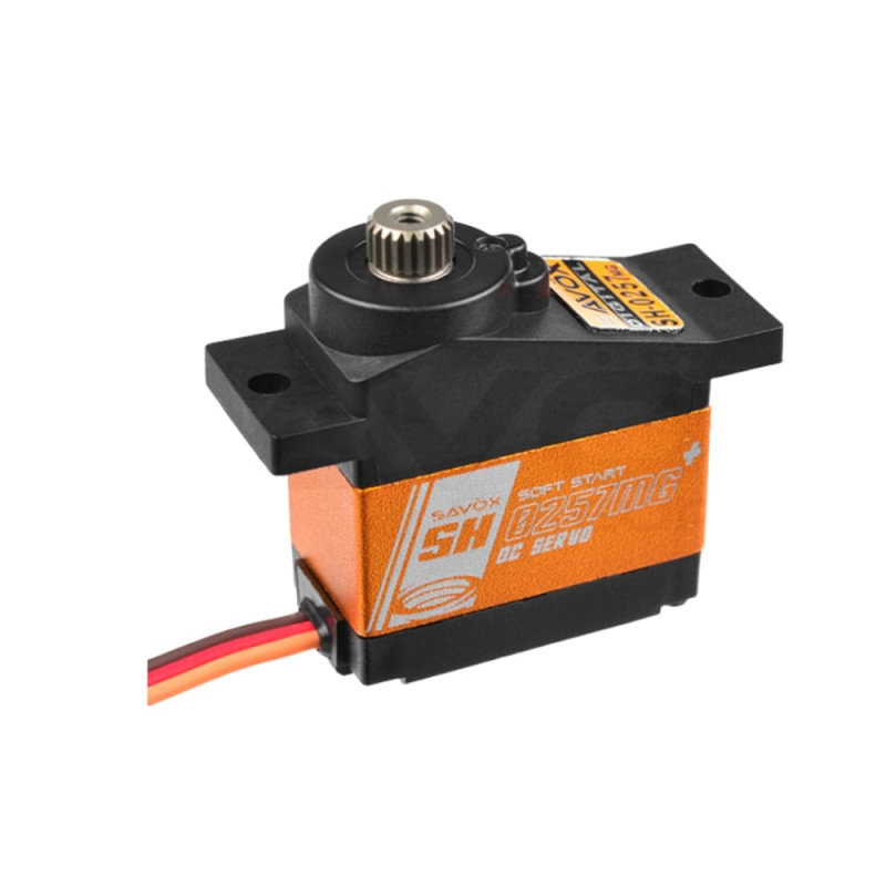 Savox SH-0257MG+ micro servo digital (14g, 2.2kg.cm, 0.09s/60°)