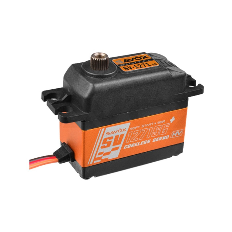 Savox SV-1271SG+ standard digital servo (63g, 25kg.cm, 0.08s/60°)