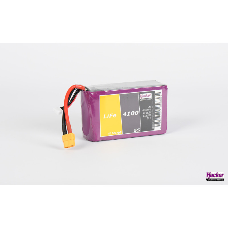 Batterie Hacker LiFe 4100-5S MTAG