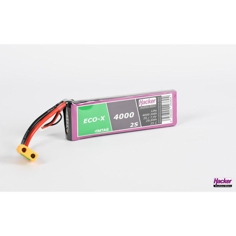 Hacker Battery ECO-X 4000-2S MTAG