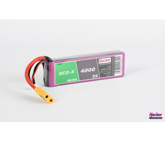 Batería Hacker ECO-X 4000-3S MTAG