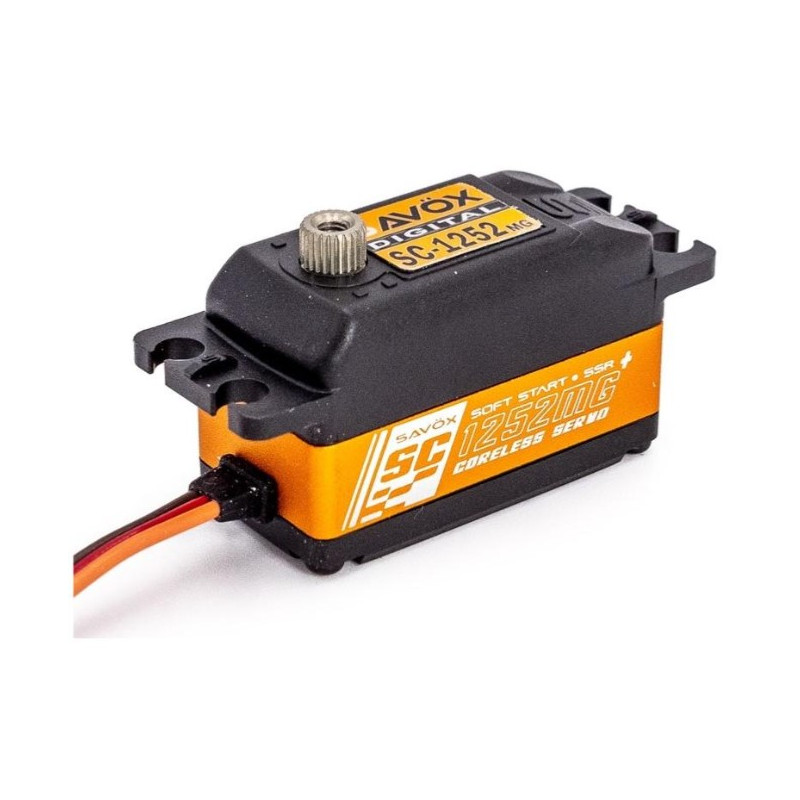 Digitales Low-Profile-Servo Savox SC-1252MG + (44g, 7.0kg.cm, 0.07s/60°)