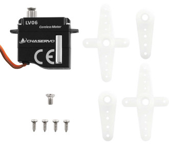 Digital servo LV06 Chaservo MICRO (6g, 1.7kg.cm, 0.055s)