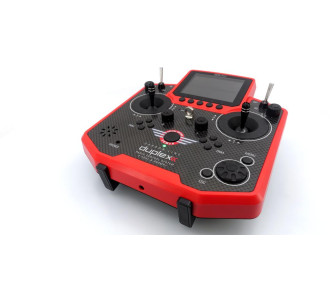 Jeti DS12 +R9 Multimode - Carbon Rouge Spécial Edition