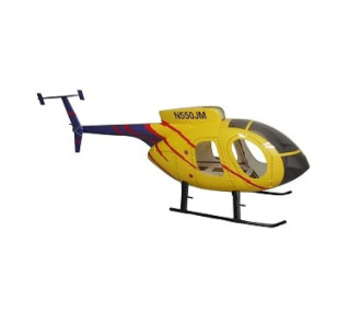 Hughes MD500E Jaune & Rouge classe 450