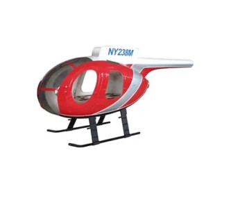 Hughes MD500E  Police Rosso classe 500