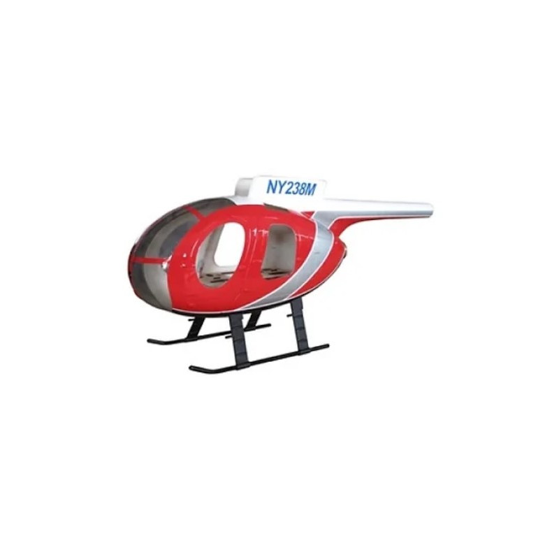 Hughes MD500E  Police Rojo clase 500