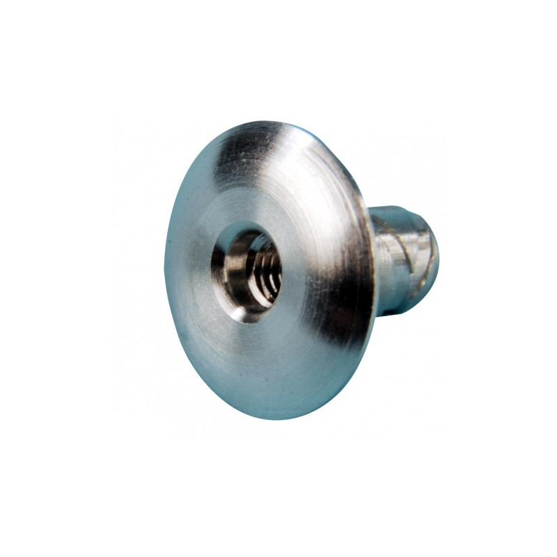 INSERTO IN ALLUMINIO PER MANUBRIO M2,5 6 pz.