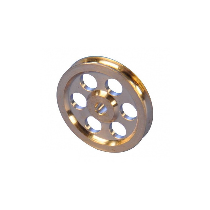 BRASS PULLEY 14x2 2pcs