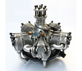 Moteur essence 4 temps GF150 R5 150cc radial 5 cylindres - NGH